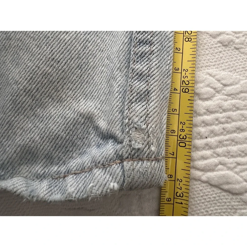 Vintage 1991 505 Levi's Jeans Light Wash Straight Leg Jeans 36x30